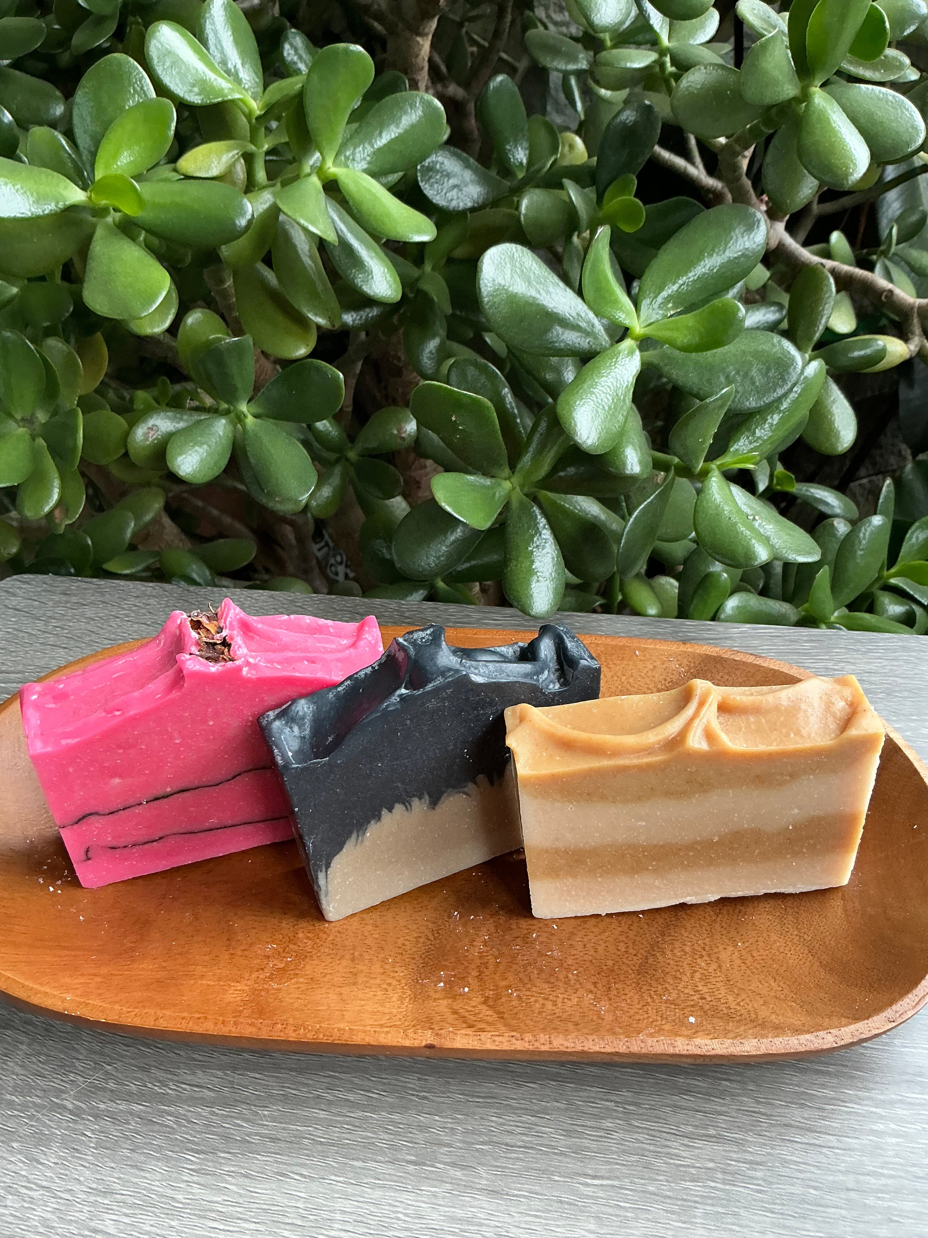 Glow Trio Goat Milk Soap Gift Set – 3 Brightening Bar Soaps | Lather by Lani