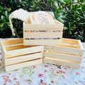 Mini Wooden Basket