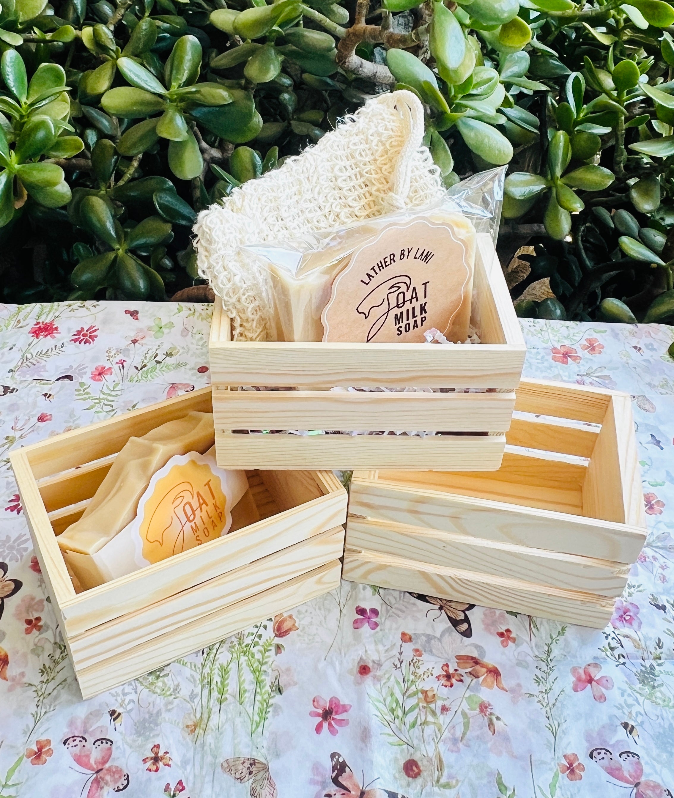 Mini Wooden Basket